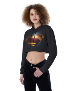 Superman Croptop Hoodie