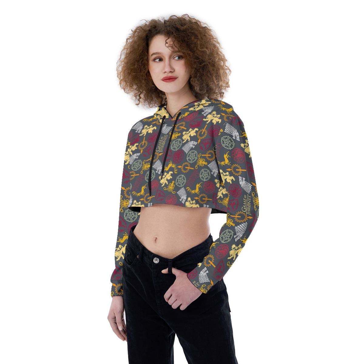 Guardians Of The Galaxy Croptop Hoodie