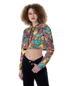 Fear and Loathing Croptop Hoodie