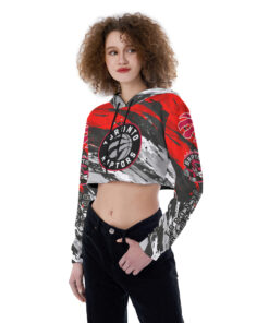 Toronto Raptors Croptop Hoodie