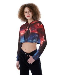 Stranger things 1 Croptop Hoodie