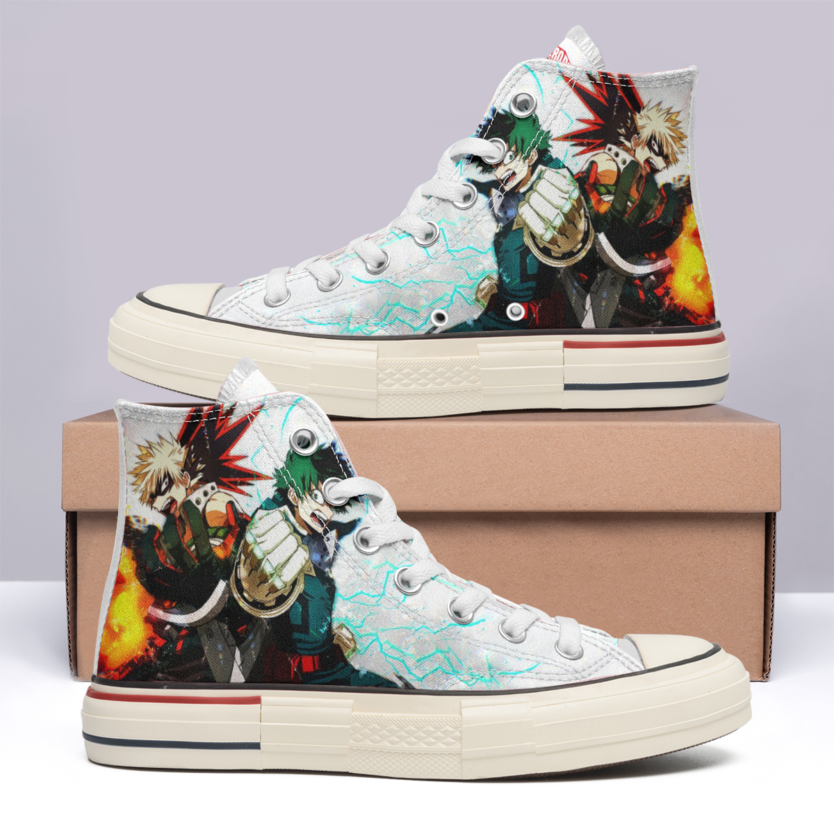 Tom and Jerry High Top Canvas Shoes Special Edition