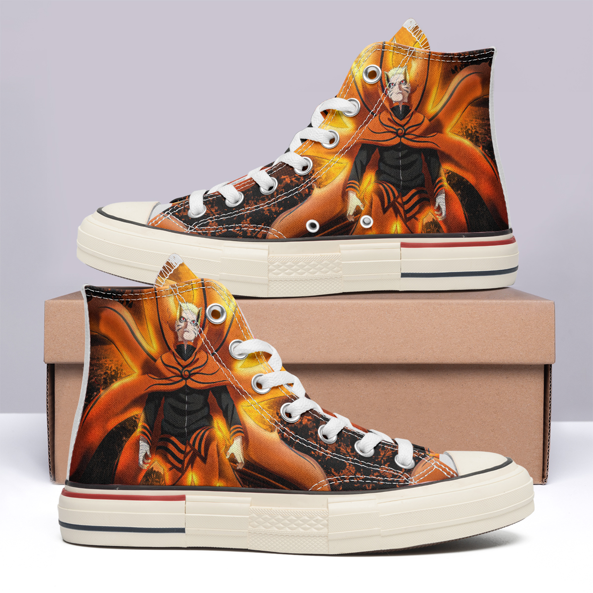 Julien Madagascar High Top Canvas Shoes Special Edition
