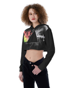 PINK FLOYD Croptop Hoodie