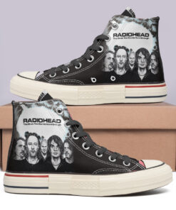 Radiohead High Top Canvas Shoes Special Edition