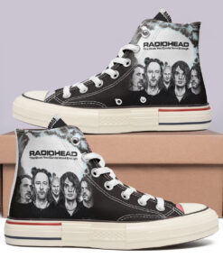 Radiohead High Top Canvas Shoes Special Edition