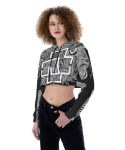 Rammstein Croptop Hoodie