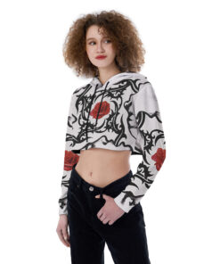 Red Hot Chili Peppers Croptop Hoodie