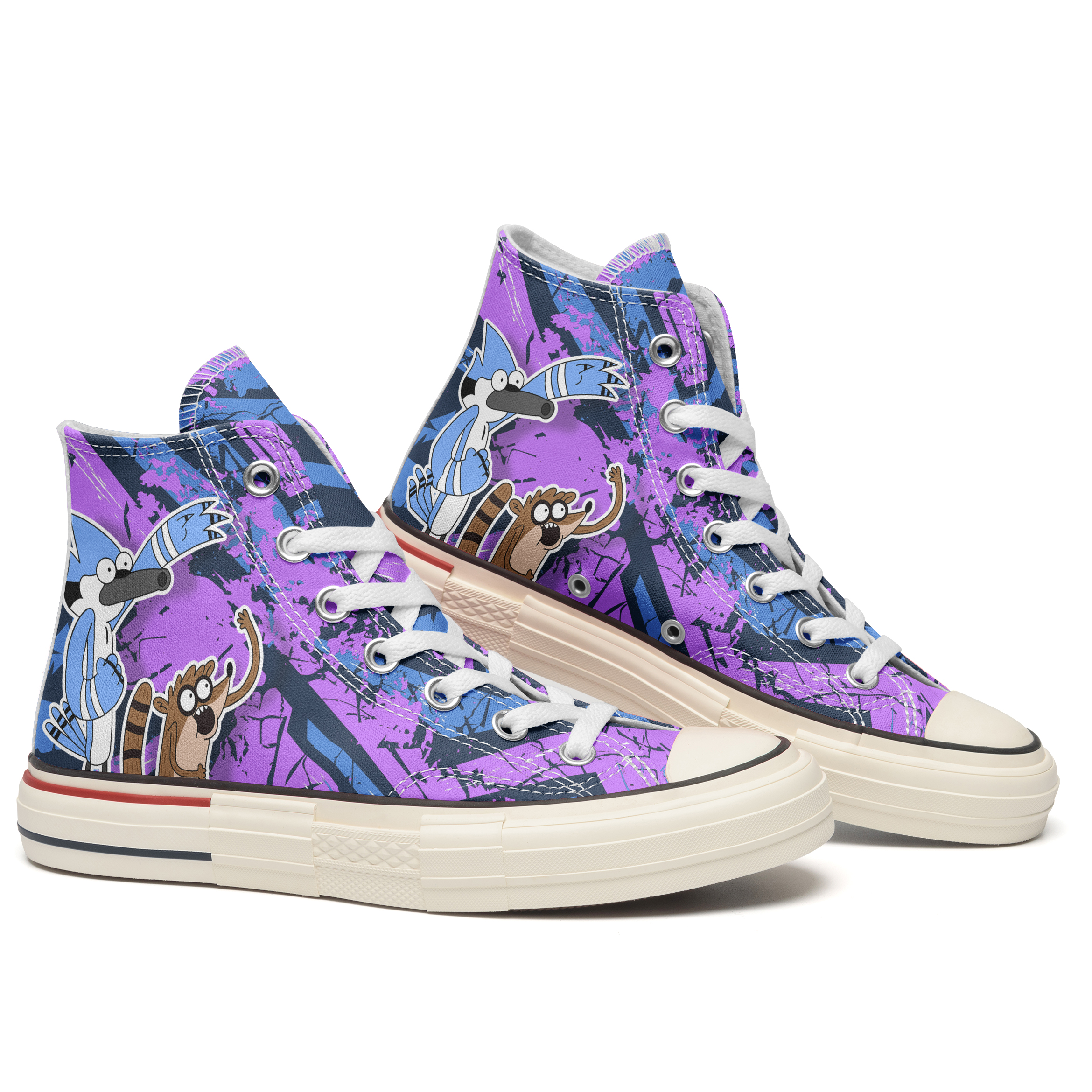 Regular Show 02 High Top Canvas Shoes Special Edition