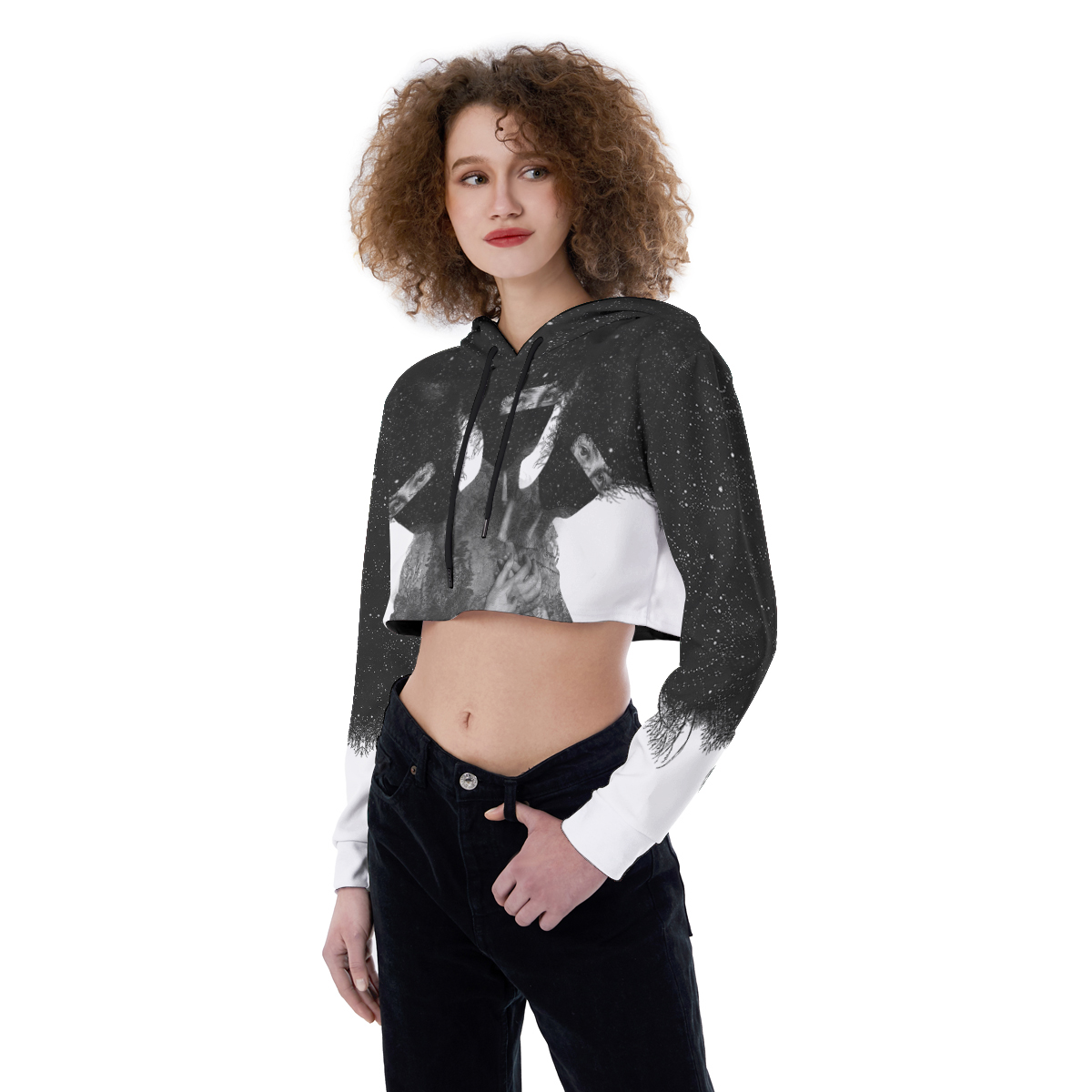 SANTANA Croptop Hoodie