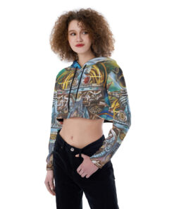 Sepultura Croptop Hoodie