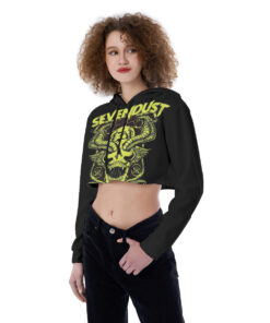 Sevendust Croptop Hoodie