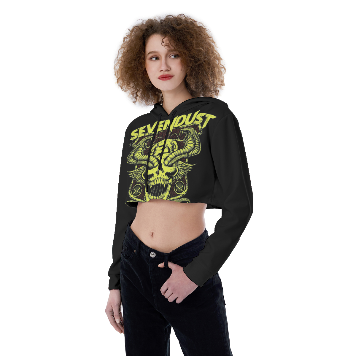 Sepultura Croptop Hoodie