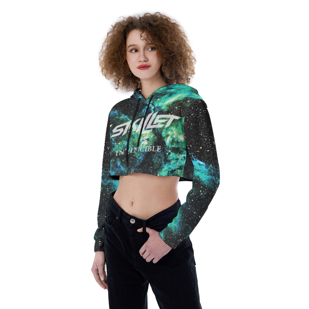 Slayer Croptop Hoodie