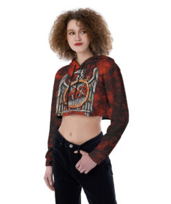 Slayer Croptop Hoodie