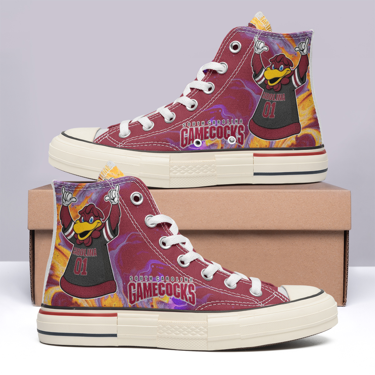 South Carolina Gamecocks High Top Canvas Shoes Special Edition