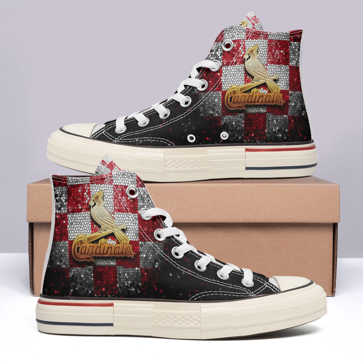 Philadelphia Phillies High Top Canvas Shoes Special Edition