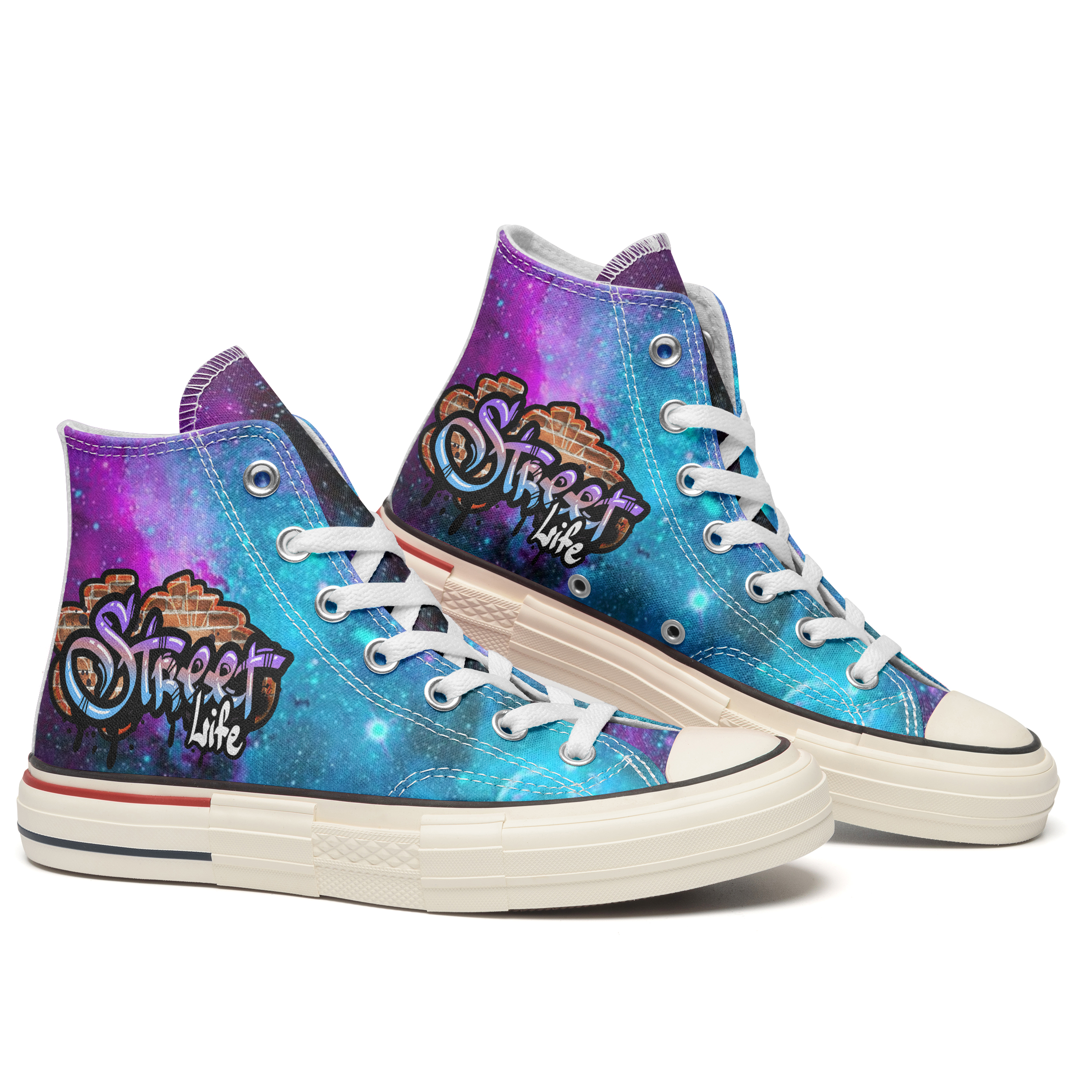 Street Life High Top Canvas Shoes Special Edition