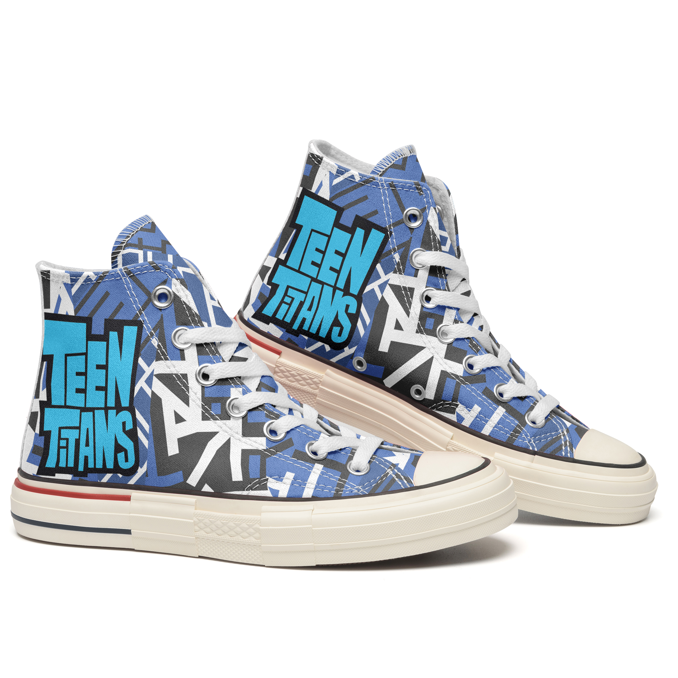 Teen Titans High Top Canvas Shoes Special Edition
