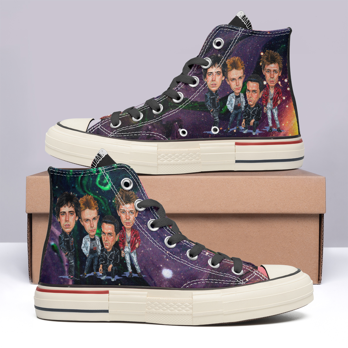 The Clash High Top Canvas Shoes Special Edition