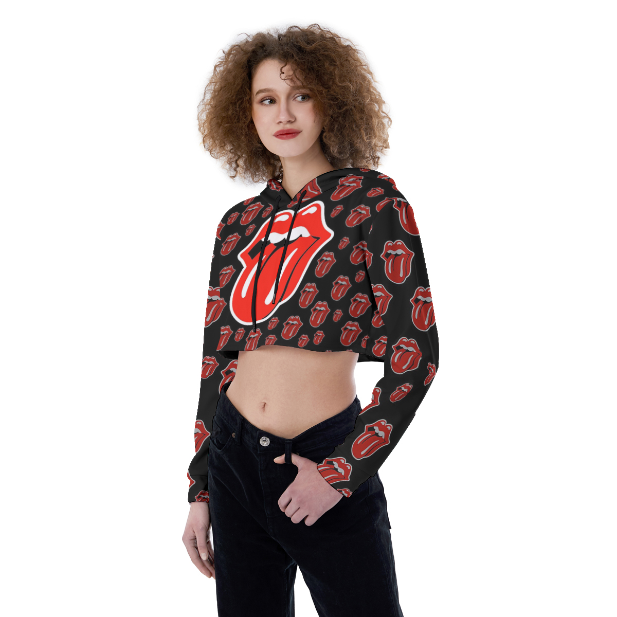 The Doors Croptop Hoodie