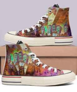 The Temptations High Top Canvas Shoes Special Edition