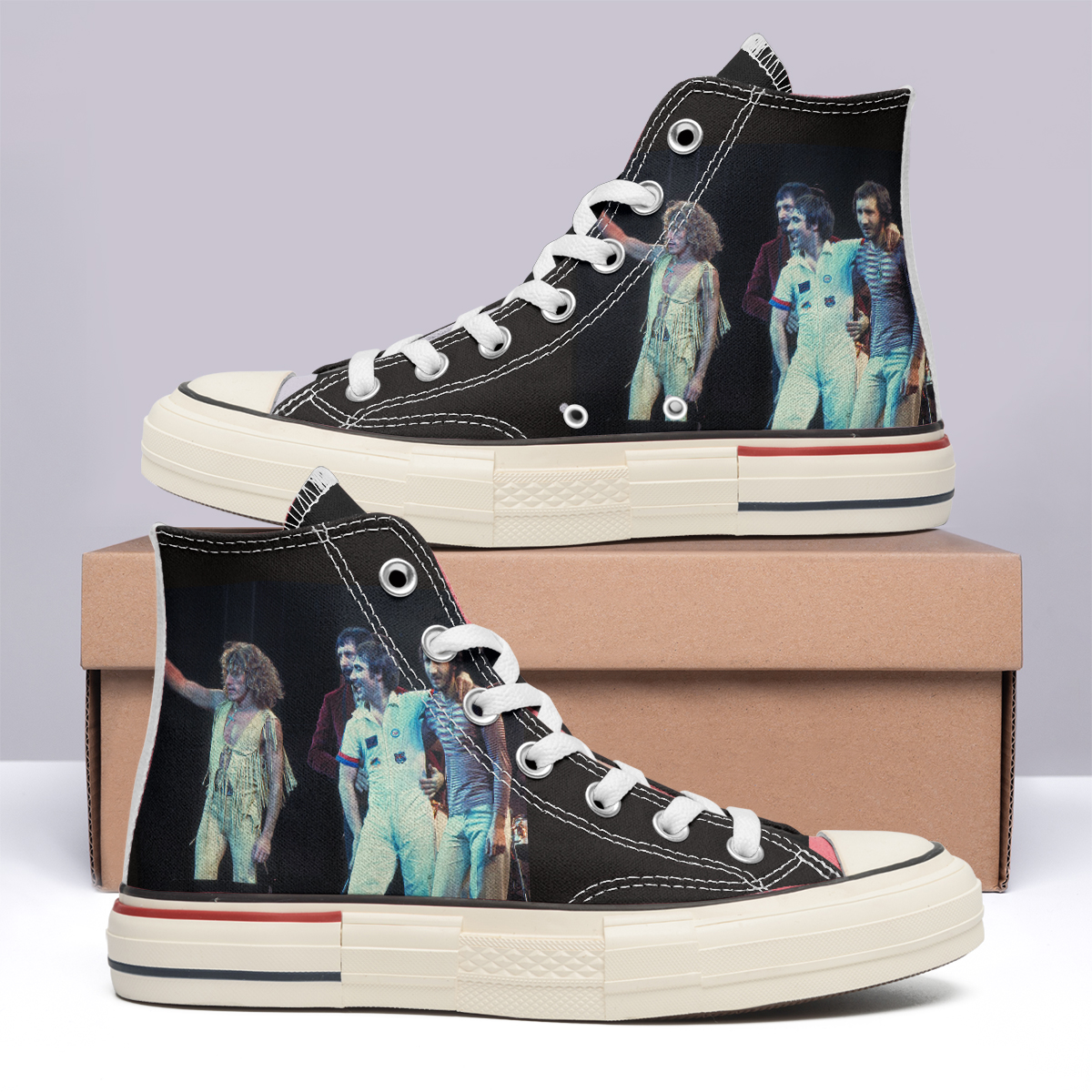 The Who High Top Canvas Shoes Special Edition