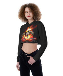 Van Halen Croptop Hoodie