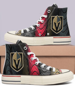 Vegas Golden Knights High Top Canvas Shoes Special Edition