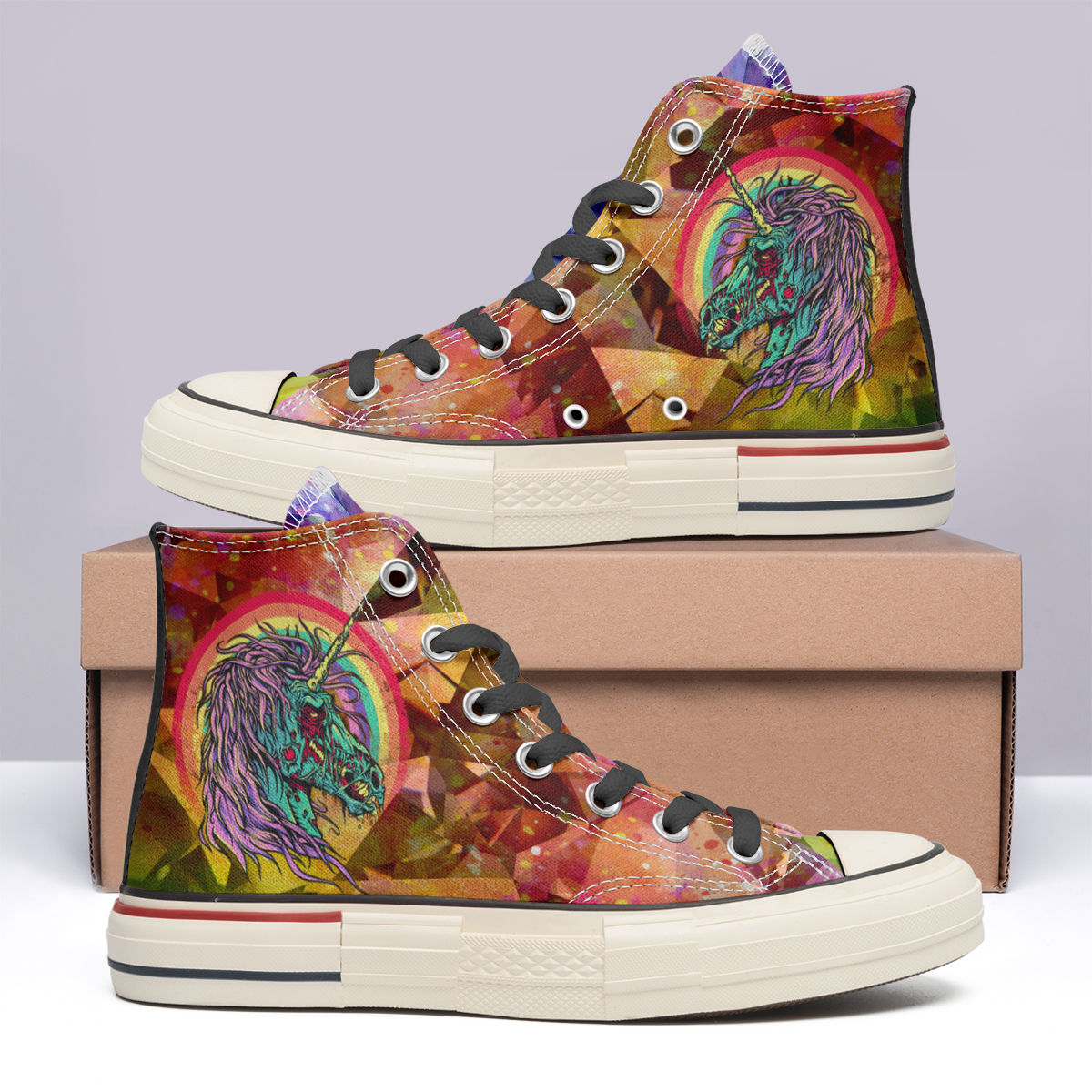 Boom High Top Canvas Shoes Special Edition