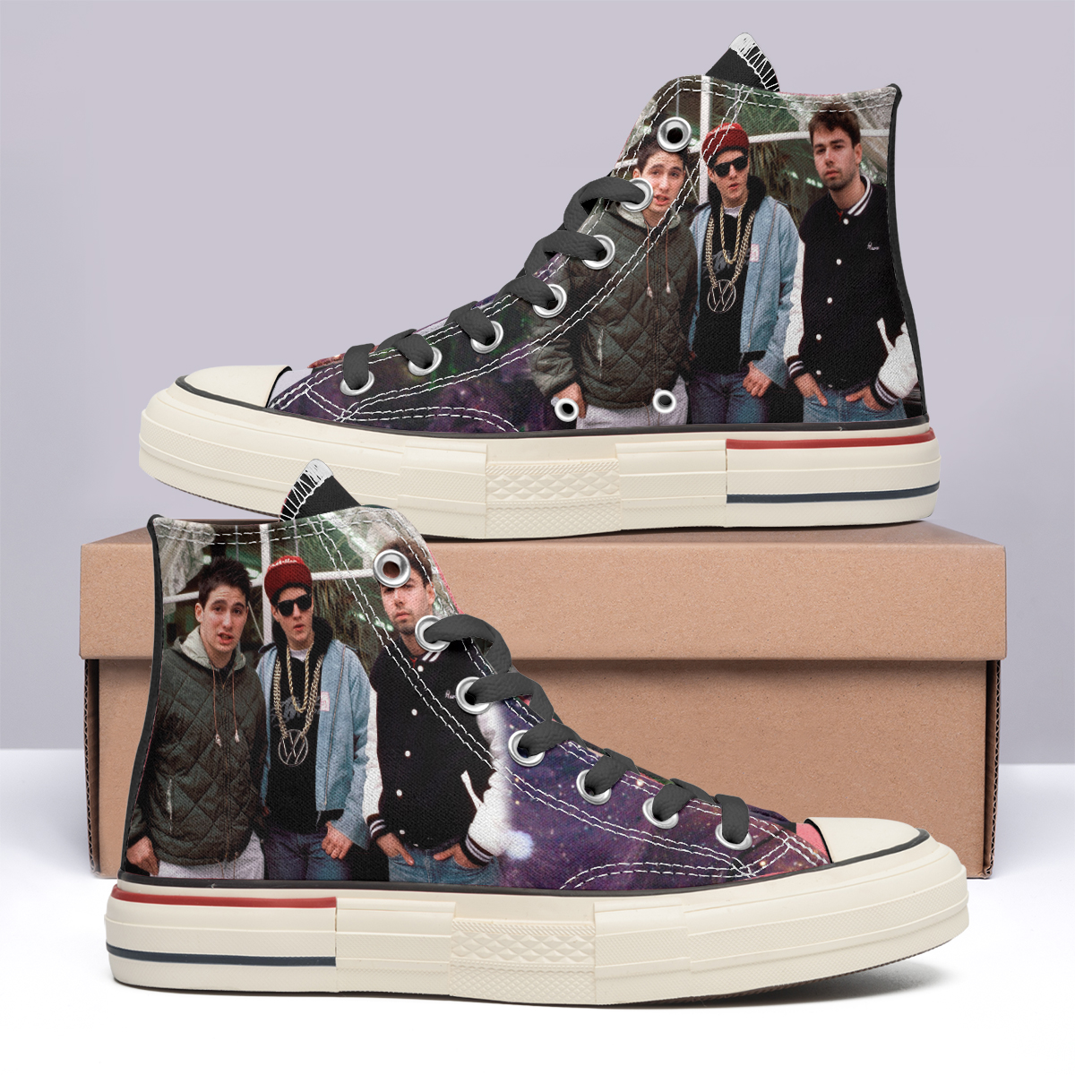 Beastie Boys High Top Canvas Shoes Special Edition