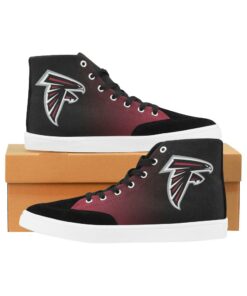 Atlanta Falcons Bootes High Top Canvas Men’s Shoes