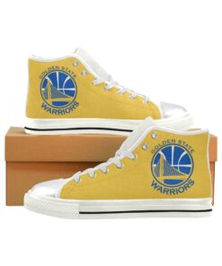 Golden State Warriors Aquila High Top Canvas Women’s Shoes (Model 017)