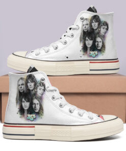 Yes Band High Top Canvas Shoes Special Edition
