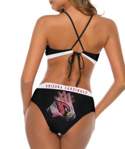 Arizona Cardinals Women’s Cami Keyhole One-piece Swimsuit