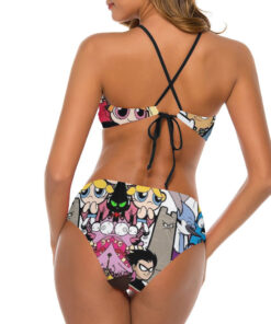 Cartoon Network Characters Women’s Cami Keyhole One-piece Swimsuit