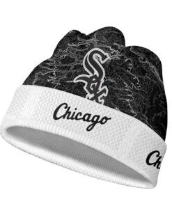 Chicago White Wool Beanies