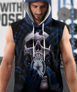 Dallass Cowboys – Sleeveless Hoodie – Mockup – Thang