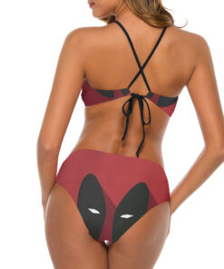 Deadpool Women’s Cami Keyhole One-piece Swimsuit