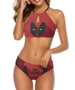 Deadpool Women’s Cami Keyhole One-piece Swimsuit