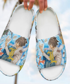 Death Note Anime Yeezy Slipper