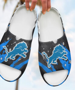 Detroit Lions NFL Yeezy Slipper