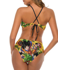 Dragonball x Sunflower Women’s Cami Keyhole One-piece Swimsuit