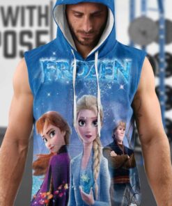 Frozen Sleeveless Hoodie