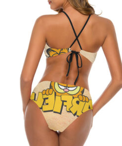 Garfield The Cat Women’s Cami Keyhole One-piece Swimsuit