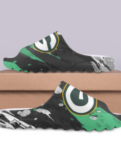 Green Bay Packerslogo NFL Yeezy Slipper