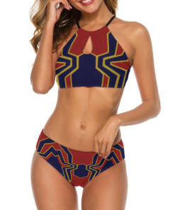 Iron Spider Women’s Cami Keyhole One-piece Swimsuit
