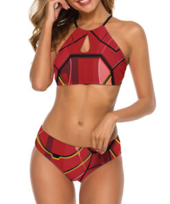 Iron Man Women’s Cami Keyhole One-piece Swimsuit