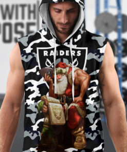 Las Vegas Raiders 2 Sleeveless Hoodie