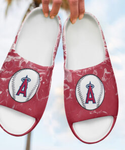 Los Angeles Angels MLB Yeezy Slipper